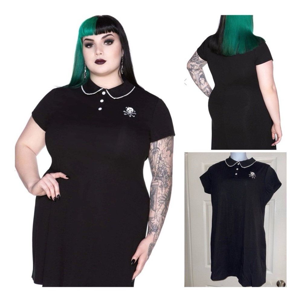 KILLSTAR Wreak Havoc Collar Dress